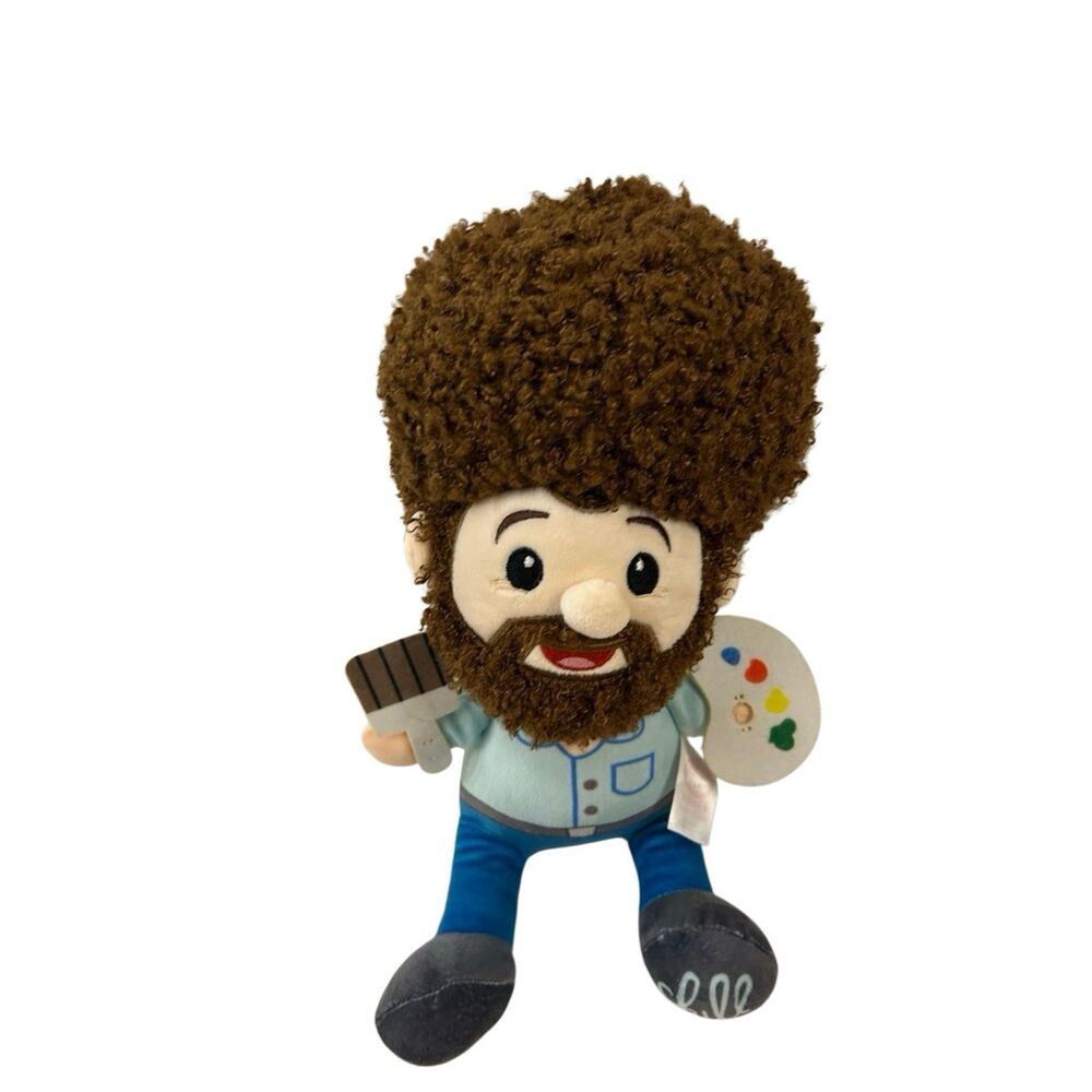 Bob Ross 10"‎ plush doll C20043